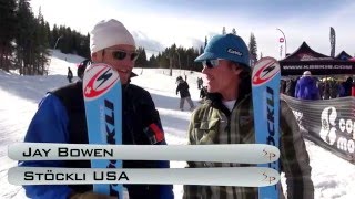 2016 Stöckli Laser SL Slalom Ski Test with Tim Flanagan [upl. by Assenej975]