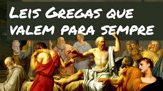 Os Absolutos Morais LEIS NATURAIS GREGAS que valem para sempre [upl. by Aivonas641]