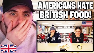 Brit Reacts to AMERICAN STUDENTS eating BRITISH Comfort Foods for the First Time [upl. by Elreath118]