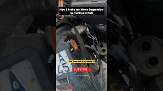 😭I broke my Bike Suspension Northeast Ride ⚠️ Don’t do this mistake tamilmotovlogger [upl. by Anavahs]