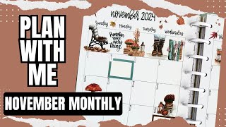 November Monthly Page for My Wellness Planner [upl. by Ogden]