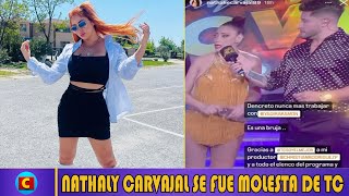 NATHALY CARVAJAL se fue P4T3ANDO el P3RRO de TC TELEVISIÓN [upl. by Berrie960]