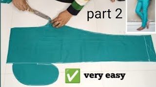 Very Easy Pant Trouser Cutting and stitching Womens Pant cutting and stitching Palazzo Pant part 2 [upl. by Ennaeiluj]