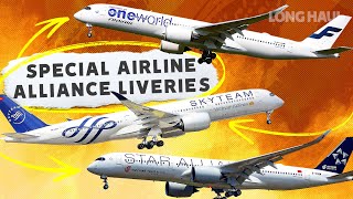 The Story Behind Airline Alliance Liveries [upl. by Brebner]