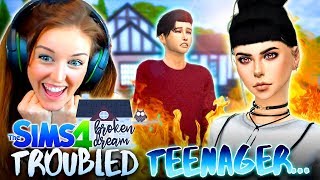 💁‍♀️TEENAGE PHOENIX😍 The Sims 4  BROKEN DREAM 32 🏚 [upl. by Reffotsirhc591]