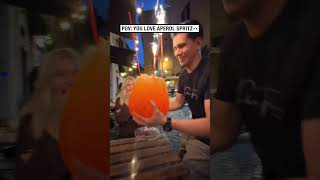 POV You love Aperol Spritz 😳🍹  🎥 macerly [upl. by Laspisa]