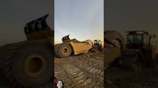 Steel Tracks versus Conventional Rubber shorts excavator shortvideo [upl. by Einiar]