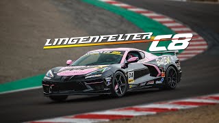 Lingenfelter NA C8 Corvette Throws Down at Laguna Seca  Lingenfeler Race Team Driver Andy Voelkel [upl. by Daffy]