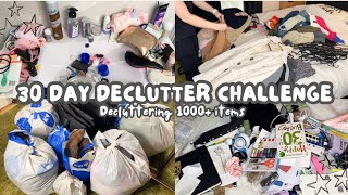 30 DAY DECLUTTER CHALLENGE 2023 ✨ DECLUTTERING 1000 ITEMS KONMARI DECLUTTER  MINIMALISM CHALLENGE [upl. by Larson]