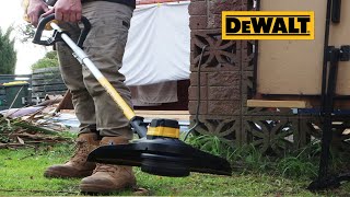 DeWalt 18V Split Shaft Line Trimmer Review [upl. by Hafirahs]