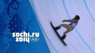 Mens Snowboard Halfpipe  Qualification  Sochi 2014 Winter Olympics [upl. by Clere]