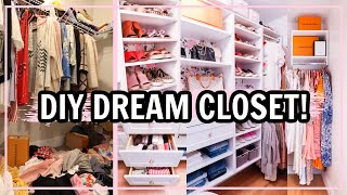 ULTIMATE DREAM CLOSET TOUR CLOSET MAKEOVER Before and After ORGANIZATION IDEAS  Alexandra Beuter [upl. by Barrus245]