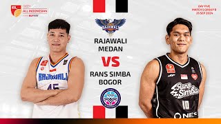 LIVE RAJAWALI MEDAN VS RANS SIMBA BOGOR  IBL OASIS ALL INDONESIAN [upl. by Nashner]