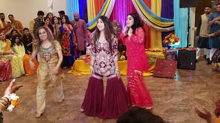 Energetic Bhangra  Giddha Sangeet Dance Performance Balle Balle Phulkari amp Nakhreya Mari [upl. by Rosabelle]