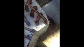 Tappan Evaporator Coil Leak Test 1 652012 [upl. by Ysirhc]