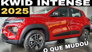 NOVO RENAULT KWID INTENSE 2025  CONHEÇA O QUE MUDOU NA VERSÃO INTERMEDIÁRIA [upl. by Waverley]