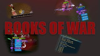 BOOKS OF WAR  RuneScape 3 PvP 3B LOOT [upl. by Nwahsd]