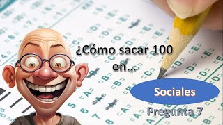 PREGUNTA 7  ICFES FILTRADO Ciencias Sociales [upl. by Eednim]