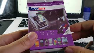 Soporte iman para coche Universal Air Vent Magnetic Car Cellphone Mount Holder [upl. by Imeka]