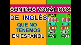 como pronunciar las vocales en ingles [upl. by Lisa]