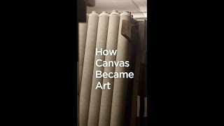 Why Do Artists Paint On Canvas [upl. by Nalid]