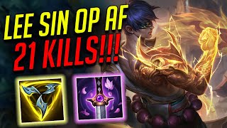 WILD RIFT LEE SIN BROKEN AF JUNGLER WATCH AND SEE HOW I CARRY INN HIGH ELO [upl. by Enel]