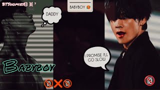 BABYBOY🔞  Taekook FF Oneshot  Top Tae [upl. by Cressi]