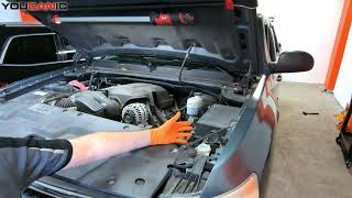 How to Add Windshield Washer Fluid on 20072013 Chevy Silverado amp GMC Sierra GMT900 Chassis [upl. by Irakab]