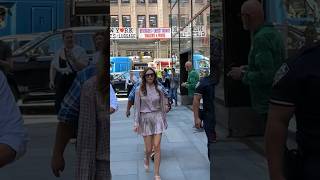 Elizabeth Olsen is stylish in pink at Today Show elizabetholsen fashion summerdress [upl. by Ladnor]