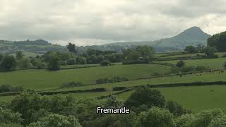 Herefordshire countryside  Ewyas Harold  Cloudy Day  Fremantle Stock Footage  E17R42 005 [upl. by Currey]