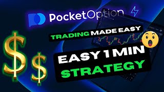 How The 1 Min Strategy Works In Pocket Options 💯💰 [upl. by Bresee552]