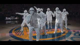 JABBAWOCKEEZ at NBA Finals 2016 [upl. by Idnyc]