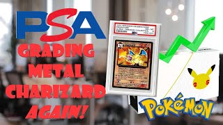 Pokemon  PSA Grading Metal Pokemon Cards AGAIN from Celebrations Ultra Premium Collection UPC [upl. by Illoh508]