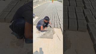 MANUALLY MANUFACTURE BRICKS SOME PEOPLE CLAY TO BRICKS CONSTRUCTION BUILDINGWORKS SHORTVIDEO [upl. by Arnulfo936]