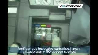 Instructivo para limpiar y calzar los cartuchos del sistema continuo en impresoras Epson [upl. by Tisbe]