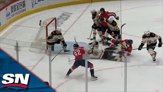 Patrice Bergeron Makes Desperation Save With Linus Ullmark Out Of Position [upl. by Clarice]