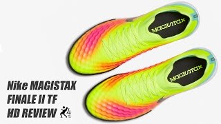 Сороконожки Nike MAGISTAX FINALE II TF  Canary  844446708 [upl. by Nothgiel]