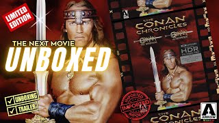 Unboxing and Official Trailer for The Conan Chronicles Limited Edition 4K UHD By Arrow Video [upl. by Nylitsirk559]