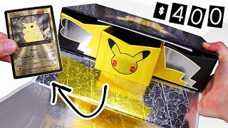 Opening the 400 Pokemon Celebrations UltraPremium Collection [upl. by Laekim217]