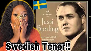 FIRST Reaction to Jussi Björling  O HELGA NATT O Holy Night in SWEDISH [upl. by Martinsen539]