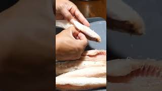 How To Prepare Jack Salmon To Fry fish [upl. by Ydnat]