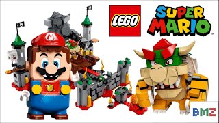 LEGO Super Mario Bowser’s Castle Boss Battle Set Review 71369 [upl. by Rebah]