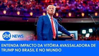 🔴PODER EXPRESSO  Entenda impacto da vitória avassaladora de Trump no Brasil e no mundo [upl. by Hinman]