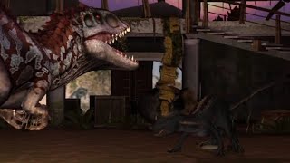 INDORAPTOR VS INDOMINUS REX Jwtg [upl. by Enyrehtac]