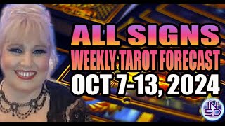 Oct 713 2024 2024 In5D Free Weekly Tarot PsychicAlly Astrology Predictions [upl. by Caiaphas]