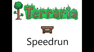 Terraria workbench speedrun [upl. by Nageem455]