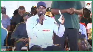 Lintégralité du discours dOusmane SONKO au meeting de Guédiawaye [upl. by Eitnom171]