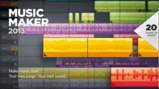 Magix Music Maker 19 2013 Download No Activation Needed Free Newest Version [upl. by Anemolihp]