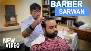 Tapping king Sarwan Uncle  ASMR Head Massage With Neck Cracking VD20 indianbarber insomnia [upl. by Joselow]