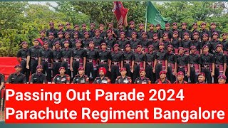 Passing Out Parade From Parachute Regiment Training Centre Bangalore l Agniveer Batch No 4 [upl. by Rex959]